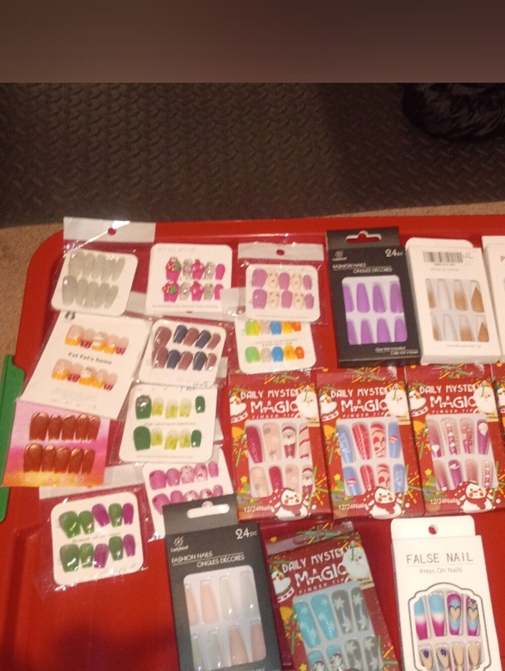 Assorted Press-On Nail Sets - Multi Color